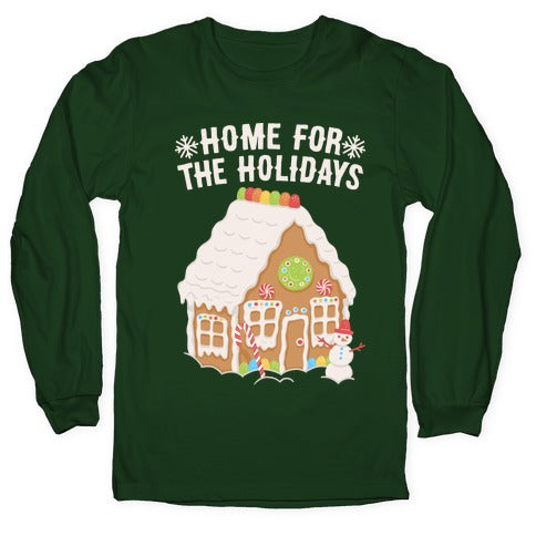 Home For The Holidays Gingerbread Longsleeve Tee